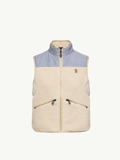 Teddy & Chambray Vest