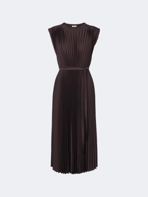 JOSEPH Volta plissé midi dress
