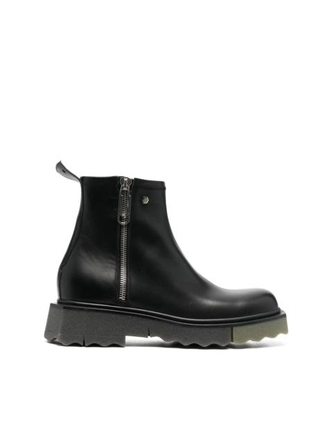 OFF WHITE ◇ Tractor Motor Chelsea Boots Tractor Motor Chelsea Boot in black | Off-White™ Official US