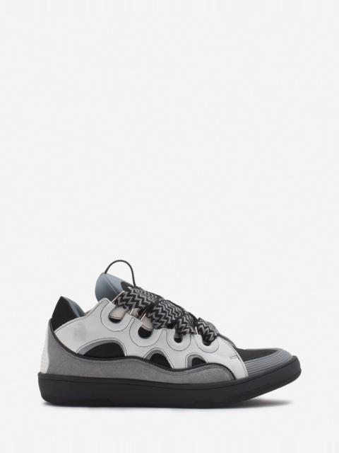 Lanvin LEATHER CURB SNEAKERS
