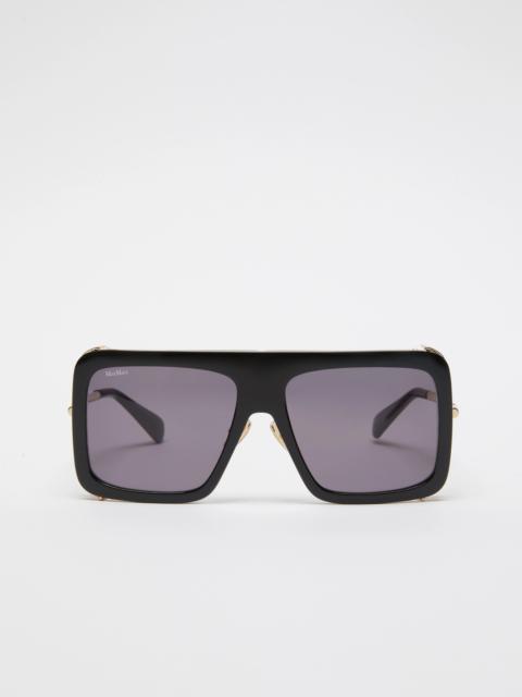 Max Mara Square sunglasses - BLACK