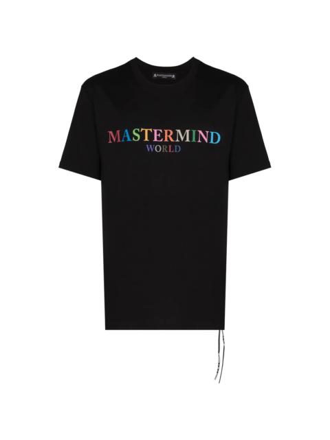MASTERMIND WORLD multicolour logo short-sleeve T-shirt