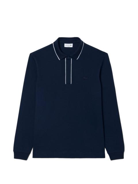 LACOSTE Paris long-sleeve polo shirt