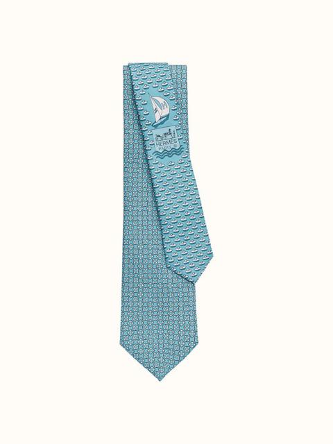 Hermès Tie 7 J'ai Touche le Pompon Twillbi tie