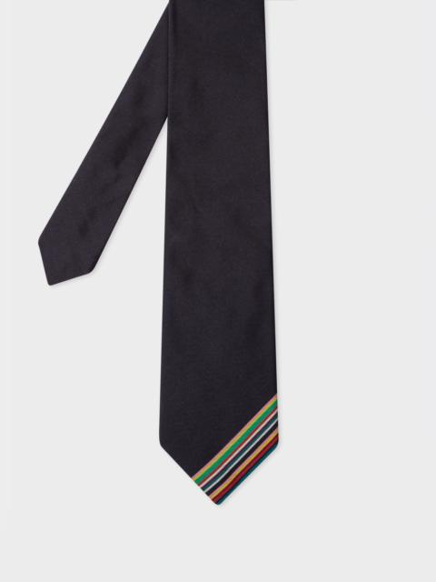 Paul Smith Embroidered Stripe Tie