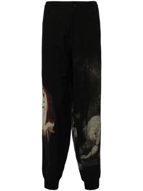 Yohji Yamamoto A Nightmare tapered trousers