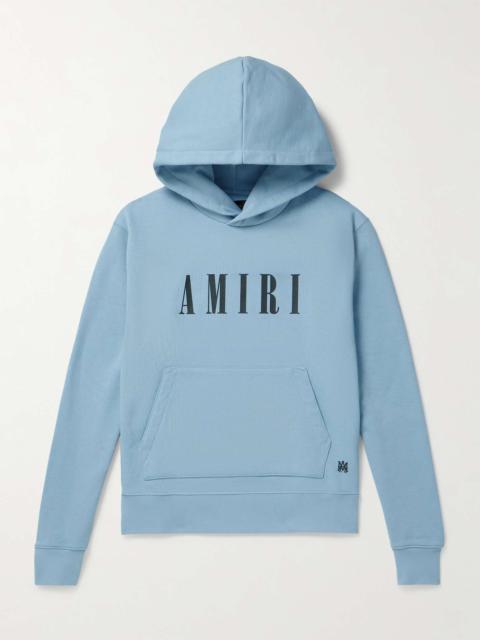 AMIRI Logo-Print Cotton-Jersey Hoodie