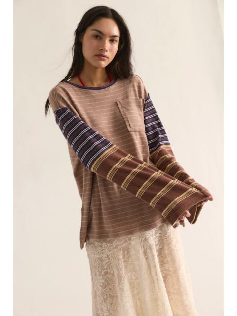 FREE PEOPLE We The Free Camp Crush Long Sleeve Tee