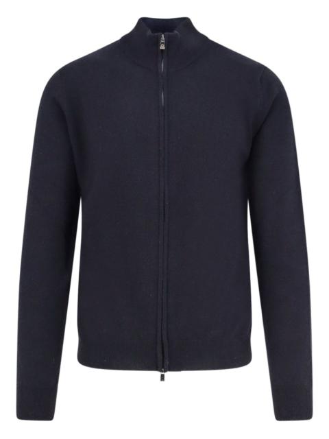 CORNELIANI two-way zip cardigan