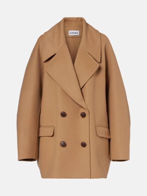 Loewe Oversized wool peacoat
