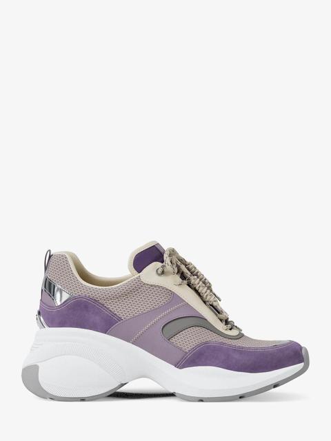 MICHAEL KORS Kaia Mixed-Media Trainer