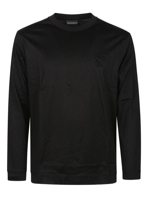 EMPORIO ARMANI logo-detail long-sleeve T-shirt