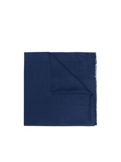 FERRAGAMO fringed scarf