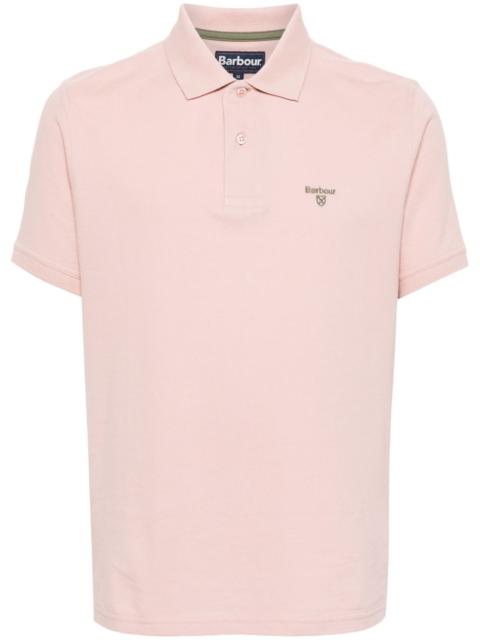 Barbour logo-embroidered polo shirt