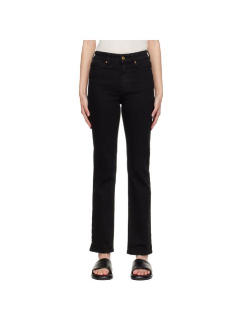 Black Stellen Jeans