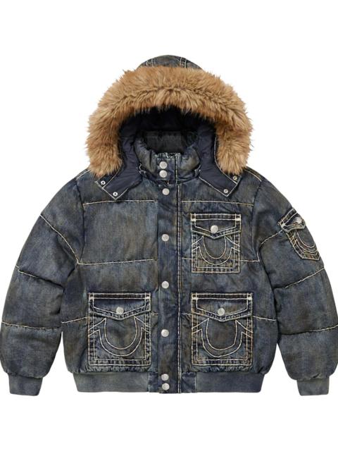 Supreme True Religion® Puffer Jacket "FW25 - Dirty Indigo" SU26486