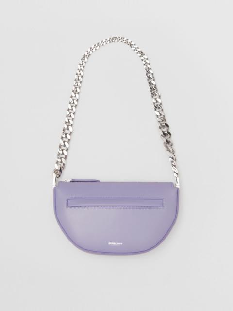 Burberry Mini Leather Zip Olympia Bag