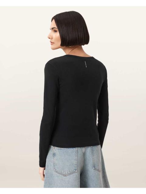 ALLSAINTS STEVIE SLIM FIT LONG SLEEVE T-SHIRT