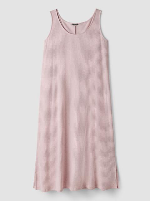 EILEEN FISHER Organic Cotton Rib Tank Sleep Dress