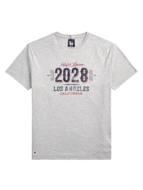 Polo Ralph Lauren Men's Graphic Cotton T-Shirt - Marle Heather