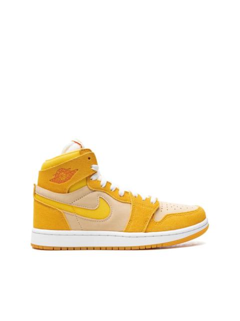 Air Jordan 1 Zoom Air CMFT 2 "Yellow Ochre/Tour Yellow-Pale Vanilla-Safety" sneakers