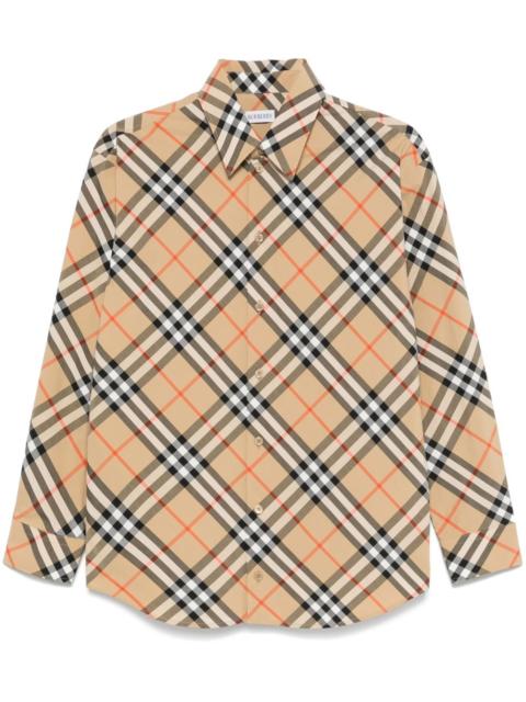 Burberry IP-check shirt