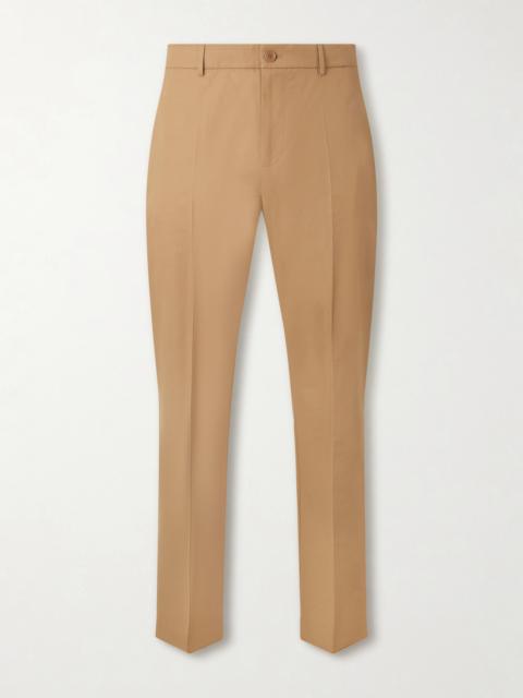 Moncler Straight-Leg Cotton-Blend Trousers