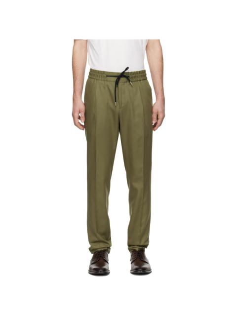 HUGO Khaki Slim-Fit Trousers