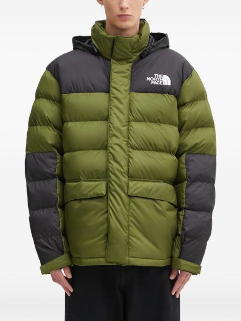 The North Face hooded two-tone jacket