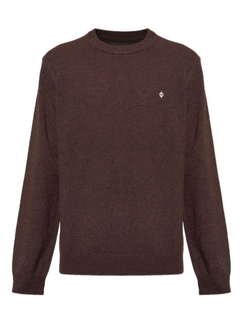 SAMSØE SAMSØE Sapatrik logo-embroidered crew-neck sweater