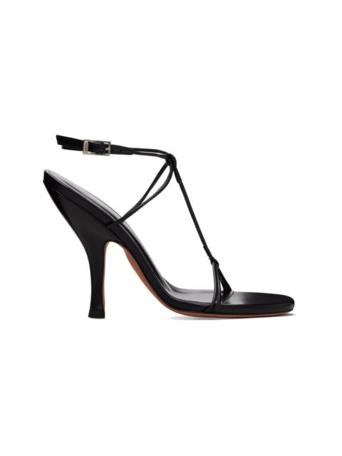 JUDE Black Mixer Heeled Sandals
