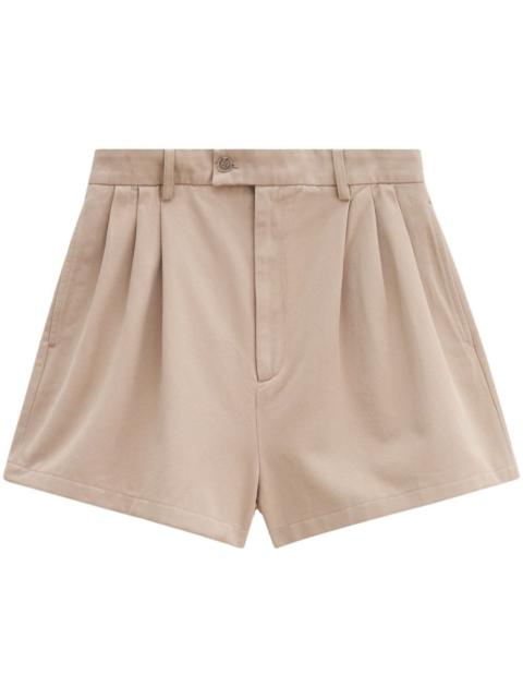FILIPPA K high-waisted organic cotton shorts