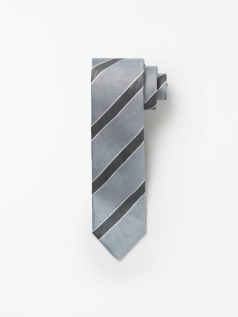 TIGER OF SWEDEN Septa Stripe Jaquard Tie
