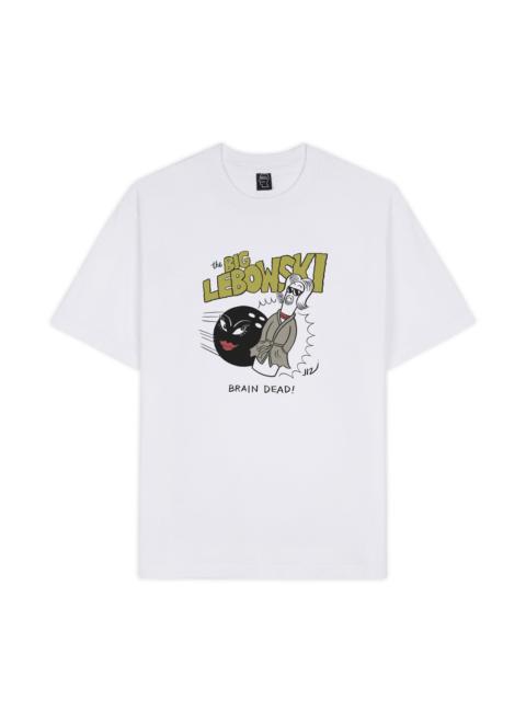 BRAIN DEAD Brain Dead x The Big Lebowski Pin Head T-shirt - White