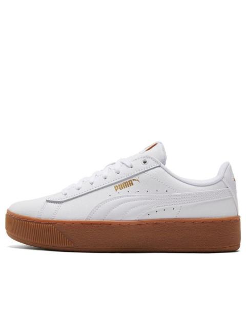 (WMNS) PUMA Vikky Platform GS White/ 384643-03