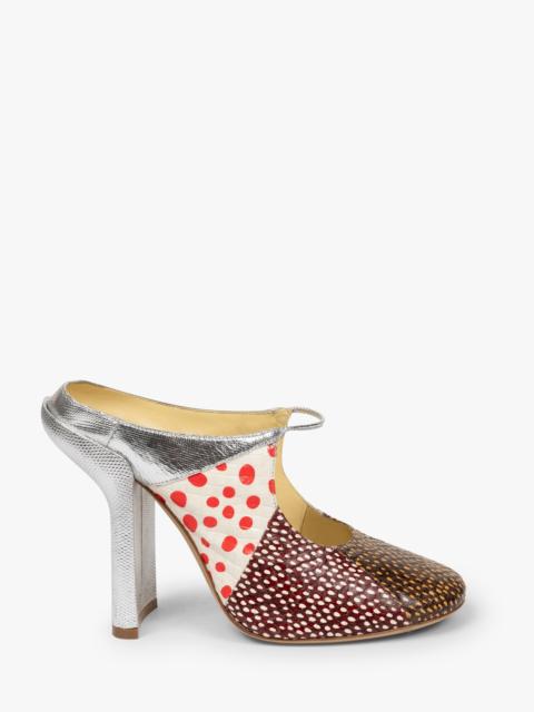 Dries Van Noten HEELED PATCHWORK MULES