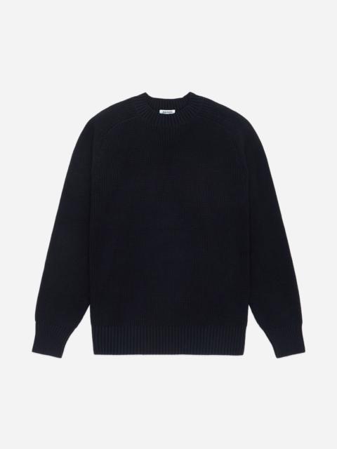 3sixteen Cotton Crewneck Sweater ~ Black