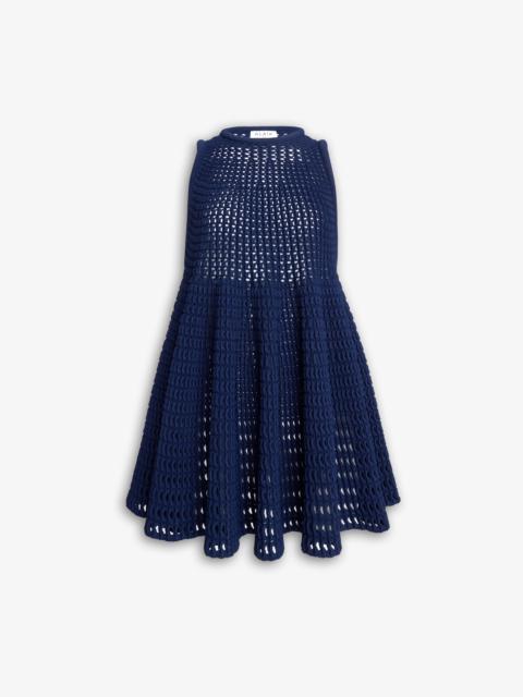 WAFFLE KNIT DRESS