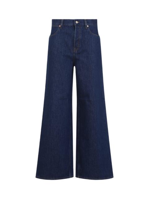 GUCCI Wide Leg Denim Jeans