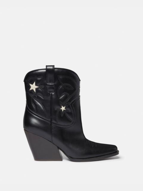 Stella McCartney Cloudy Alter Mat Star Embroidery Cowboy Boots
