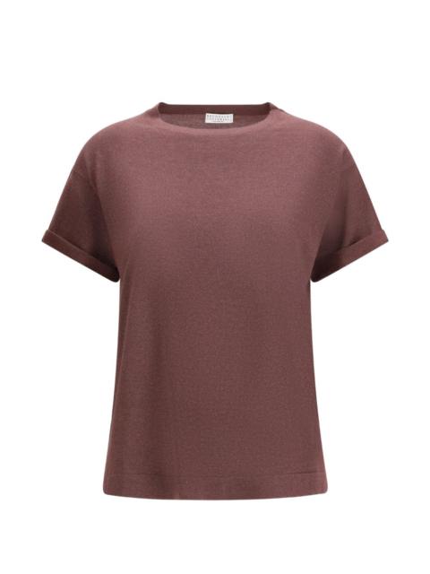 Brunello Cucinelli rolled-sleeve T-shirt