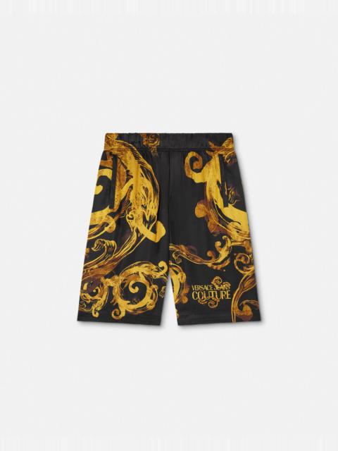 VERSACE JEANS COUTURE Watercolor Couture Shorts