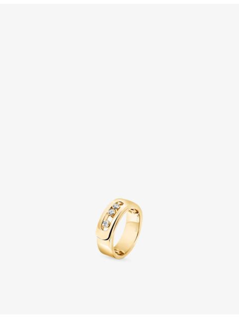 MESSIKA Move Noa 18ct Gold And 0.11ct Diamond Ring