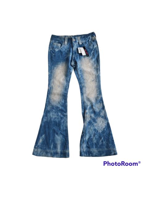 Other Designers Japanese Brand - SICK❗NWT Trick Girl Acid Washed Flared Jeans