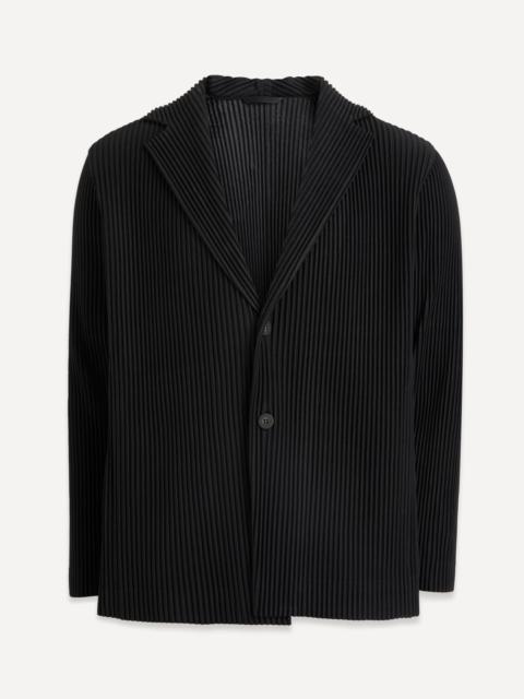 Core Pleated Long Blazer