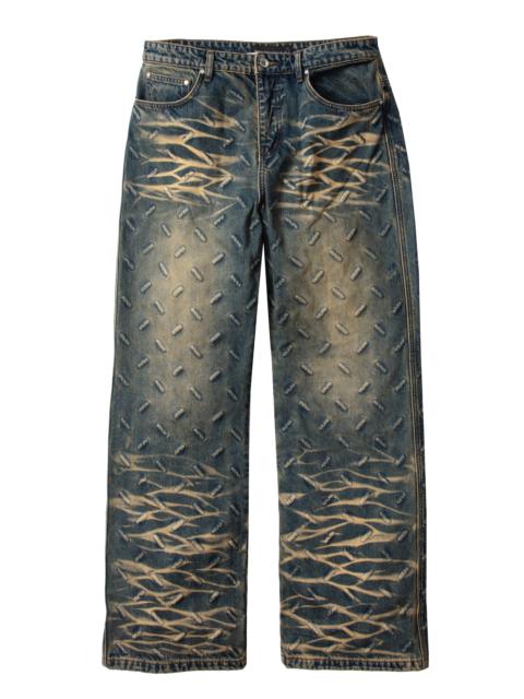 WHO DECIDES WAR THREAD PLATE DENIM