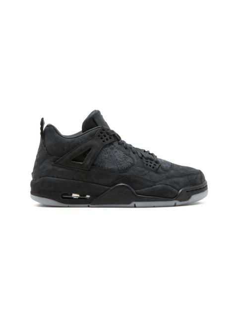 x Kaws Air Jordan 4 Retro "Black" sneakers