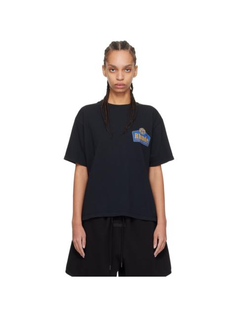 Rhude Black 'Grand Cru' T-Shirt