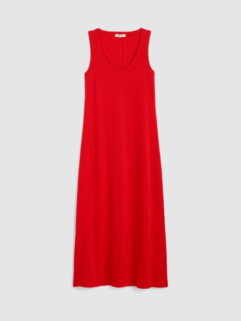 Madewell Scoopneck Tank Maxi Dress in Compact Cotton