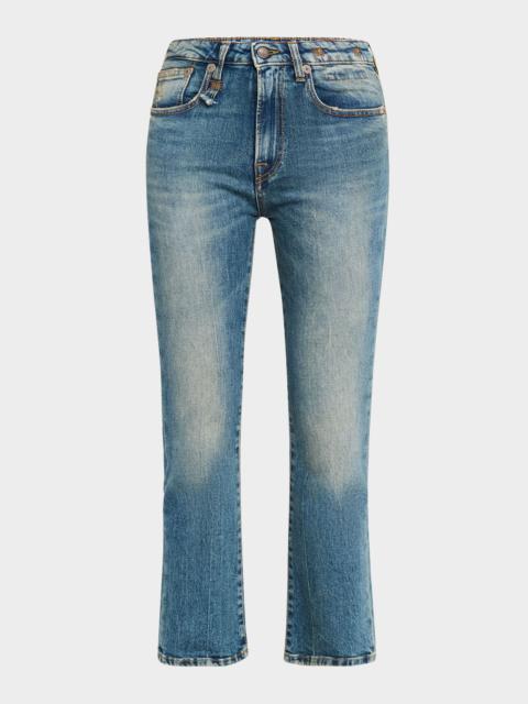 R13 Kick Fit Mid-Rise Jeans